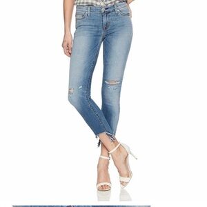 Hudson Tally Midrise Skinny Crop Denim